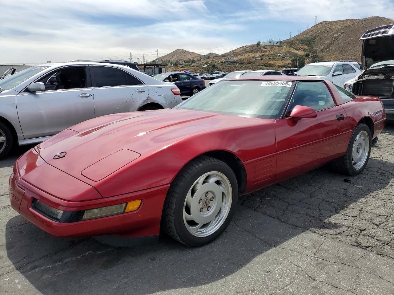 1991 Chevrolet Corvette, VIN 1G1YY2389M5113360 — Minor dents and scratches