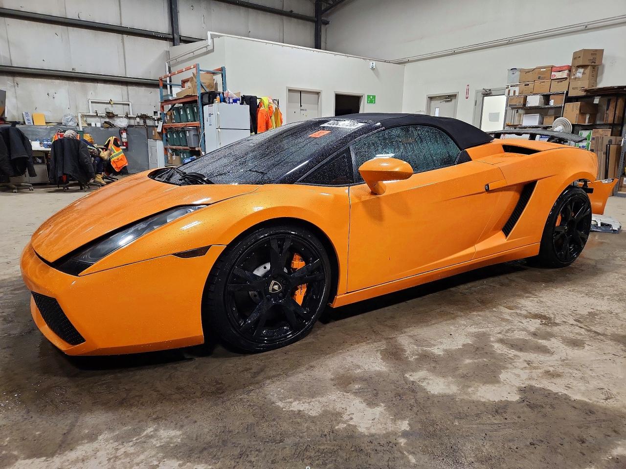 2008 Lamborghini Gallardo, VIN ZHWGU22T48LA06703 — Зад