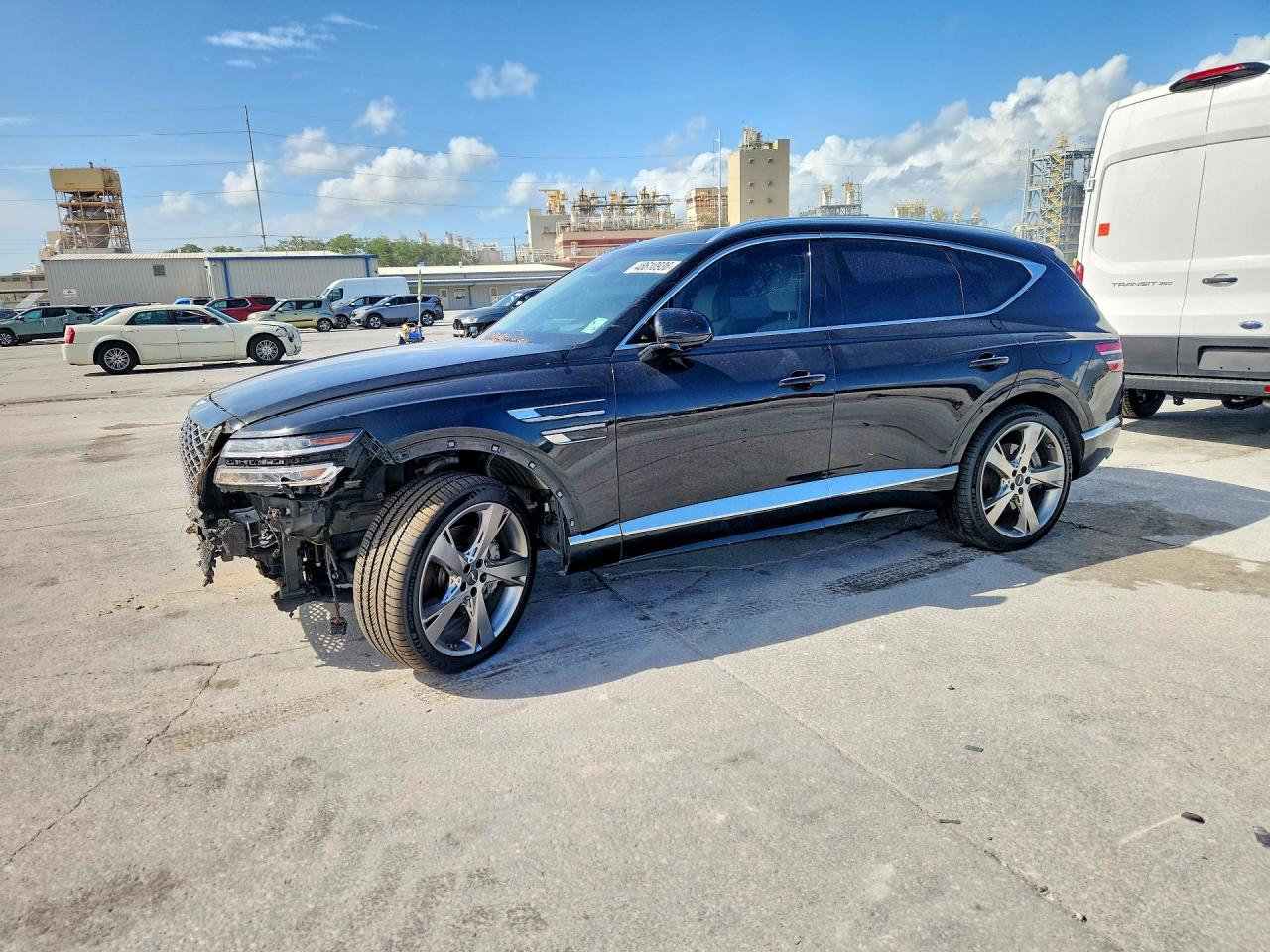 2024 Genesis GV80, VIN KMUHCESC2RU183824 — Front end