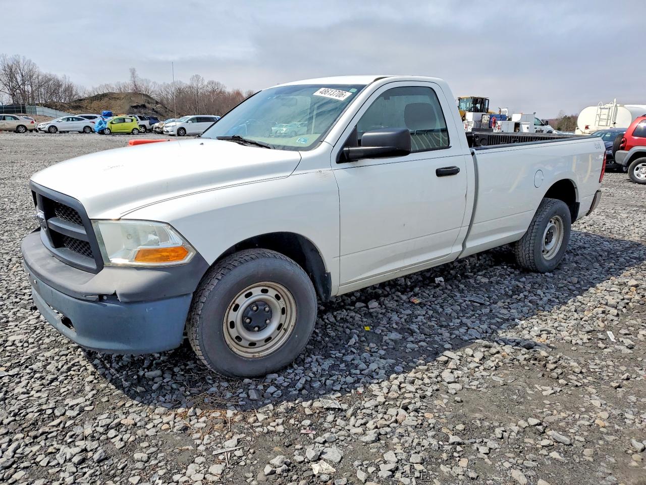 2012 Dodge RAM, VIN 3C6JD7DP2CG221454 — Мелкие вмятины и царапины