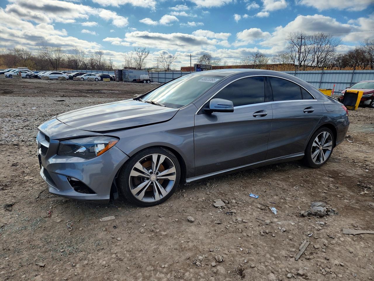 2015 Mercedes-Benz CLA 250, VIN WDDSJ4GB6FN226047 — Front end