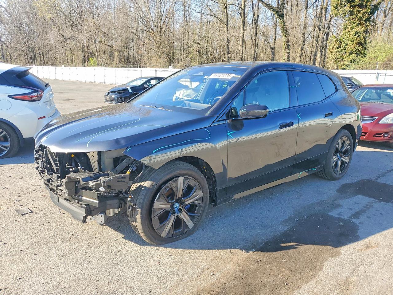 2025 BMW iX xDrive50, VIN WB523CF06SCT00437 — Front end