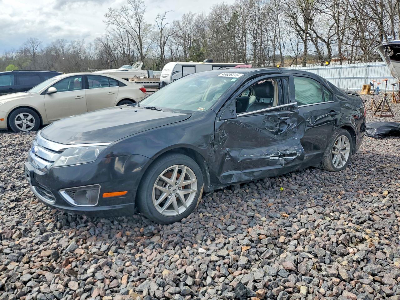 2011 Ford Fusion SEL, VIN 3FAHP0JG4BR278175 — Бок