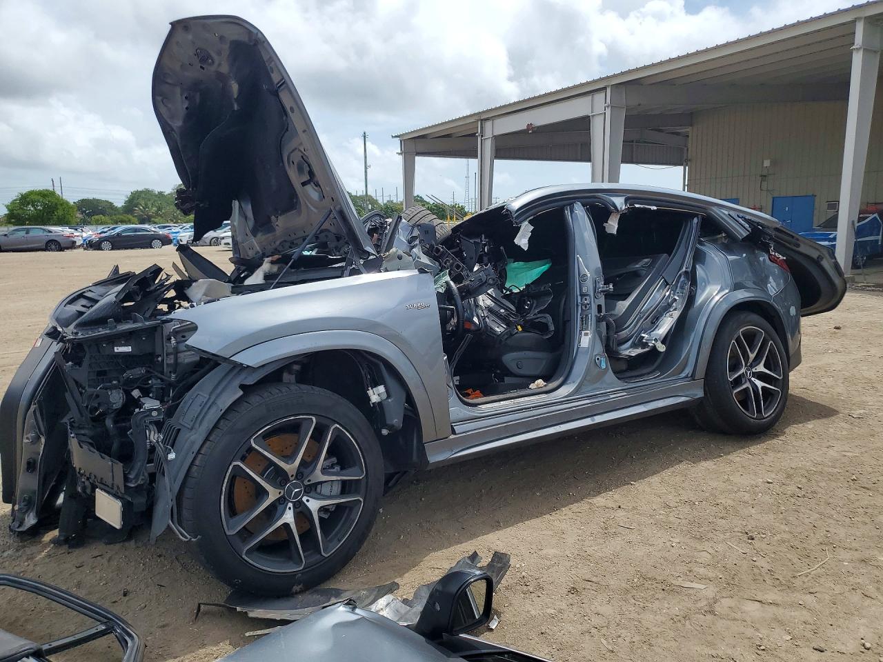 2021 Mercedes-Benz GLE 53 AMG, VIN 4JGFD6BB7MA533569 — All over