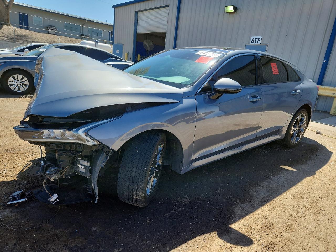 2021 Kia K5 EX, VIN 5XXG34J24MG033942 — Front end