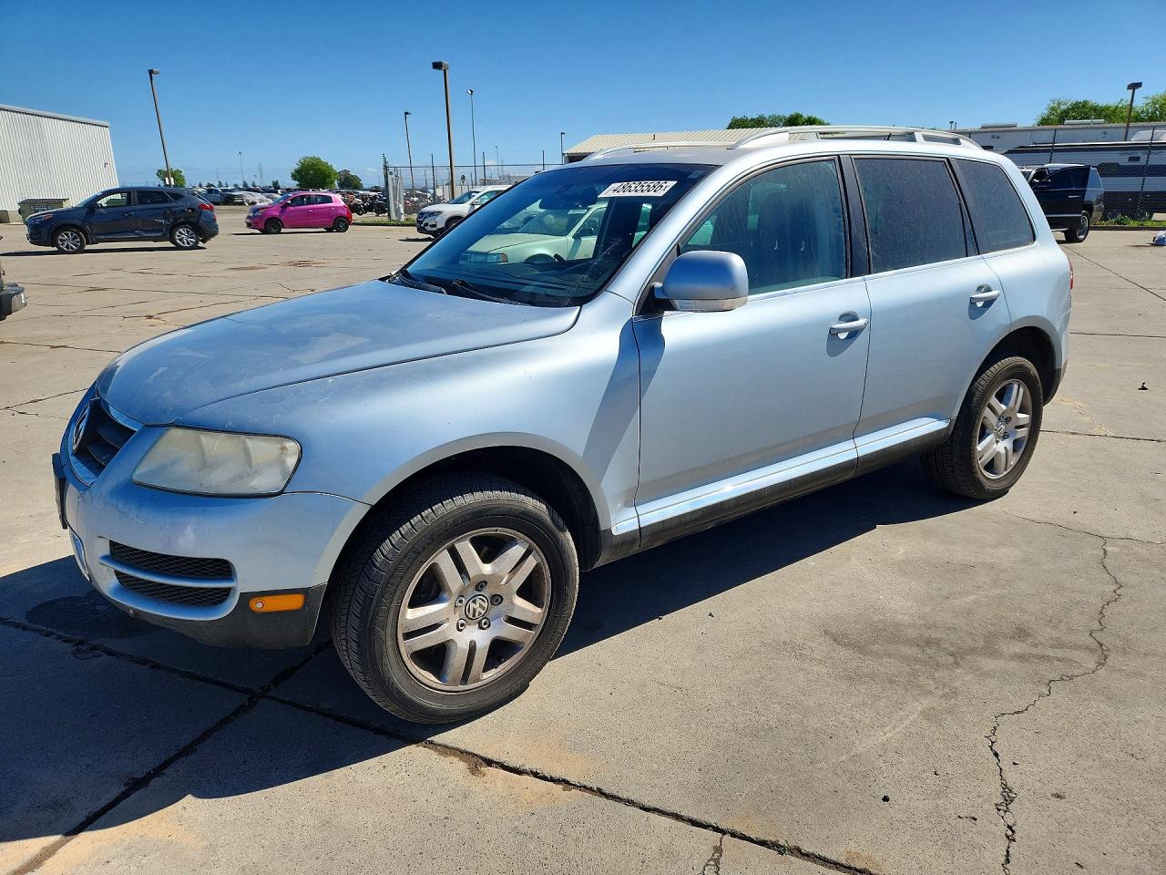 2007 Volkswagen Touareg, VIN WVGZB77L27D013230 — Undercarriage