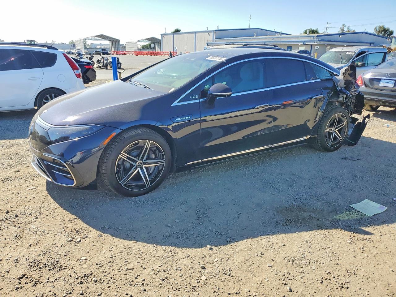 2024 Mercedes-Benz EQS 450, VIN W1KCG2EB1RA048635 — Rear end