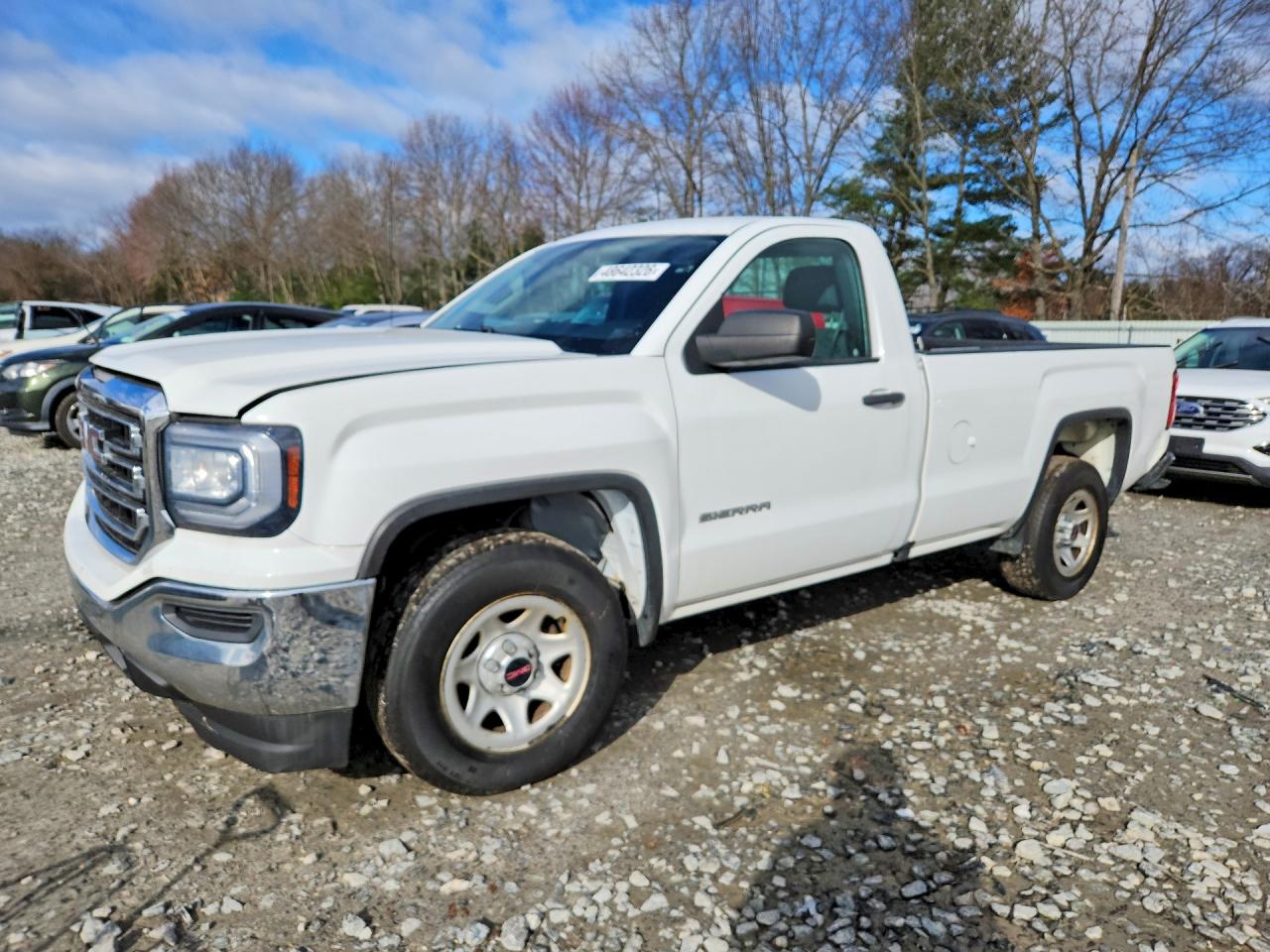 2018 GMC Sierra 1500, VIN 1GTN1LEC6JZ902186 — Front end