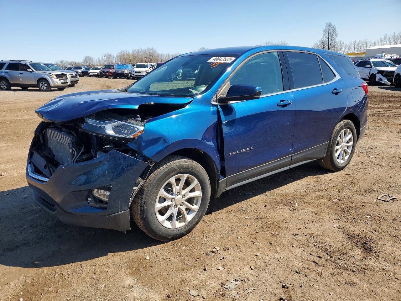 2020 Chevrolet Equinox LT, VIN 3GNAXTEV5LL168401 — Front end
