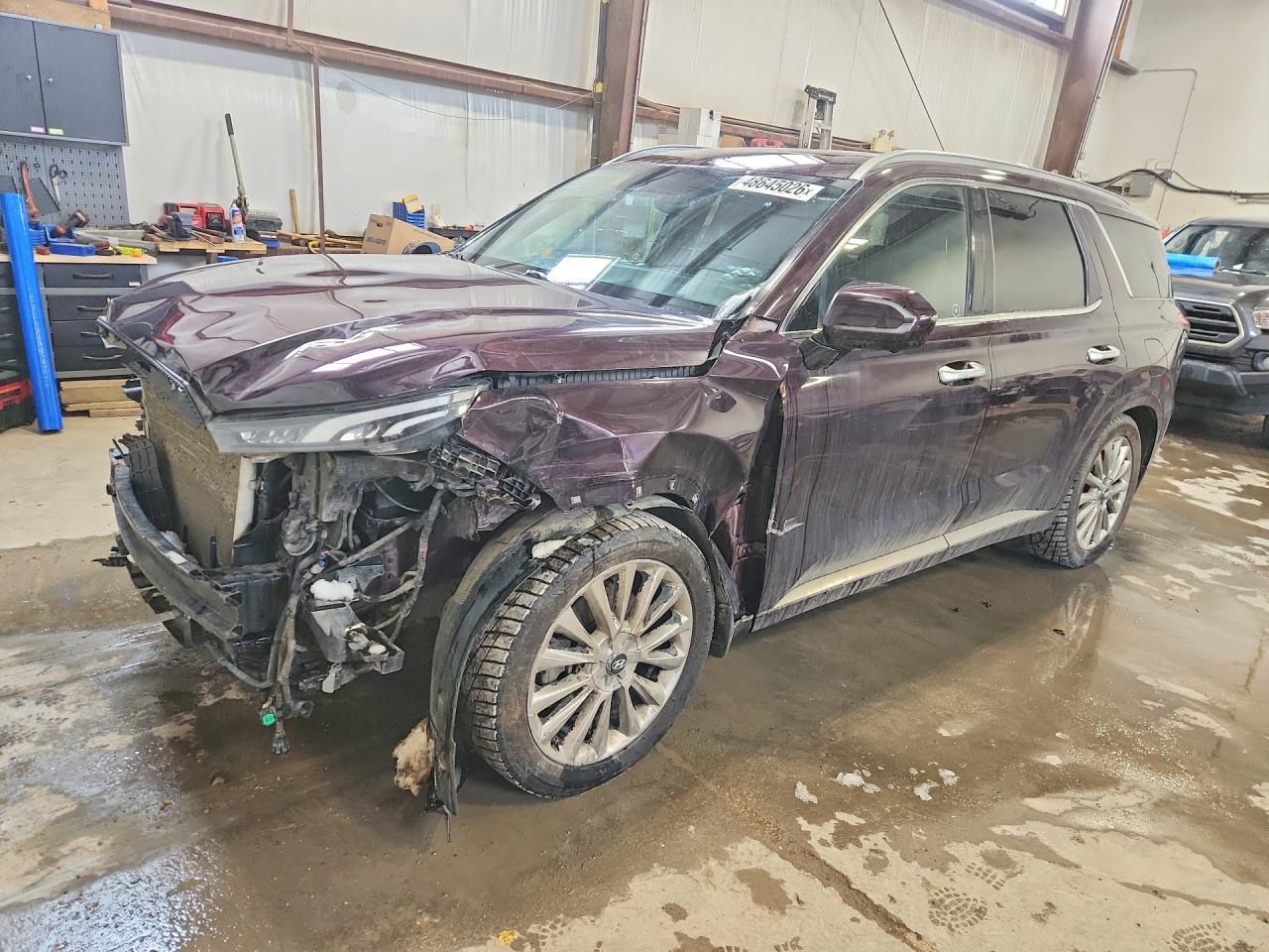 2020 Hyundai Palisade Limited, VIN KM8R5DHE6LU046067 — Front end