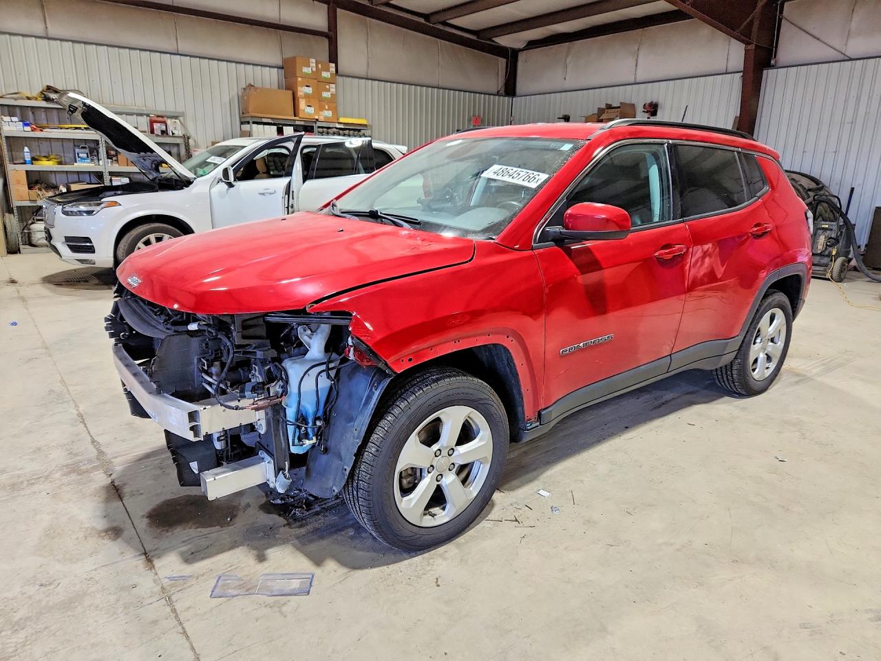 2020 Jeep Compass Altitude, VIN 3C4NJDBB3LT174211 — Front end