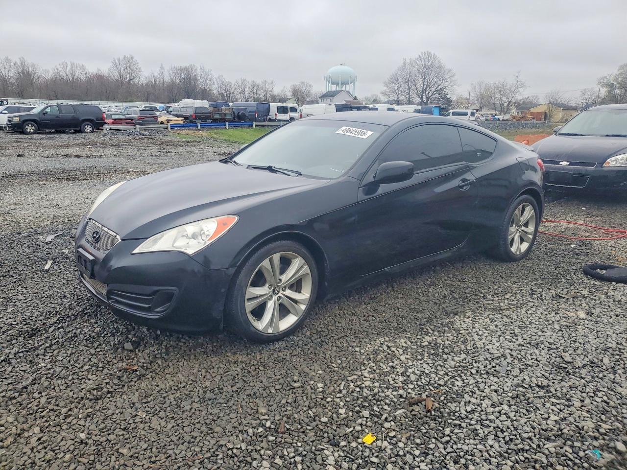 2010 Hyundai Genesis Coupe Premium, VIN KMHHT6KD0AU028657 — Side