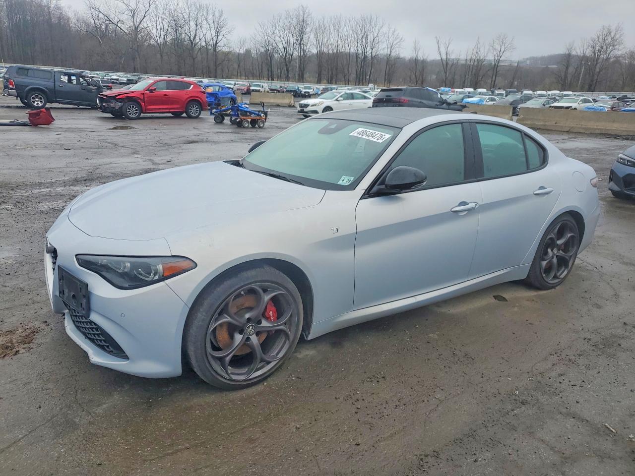 2024 Alfa Romeo Giulia Veloce, VIN ZARFANBN0R7680361 — Undercarriage
