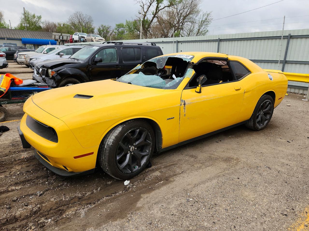 2017 Dodge Challenger R/T, VIN 2C3CDZBT0HH633106 — Rollover