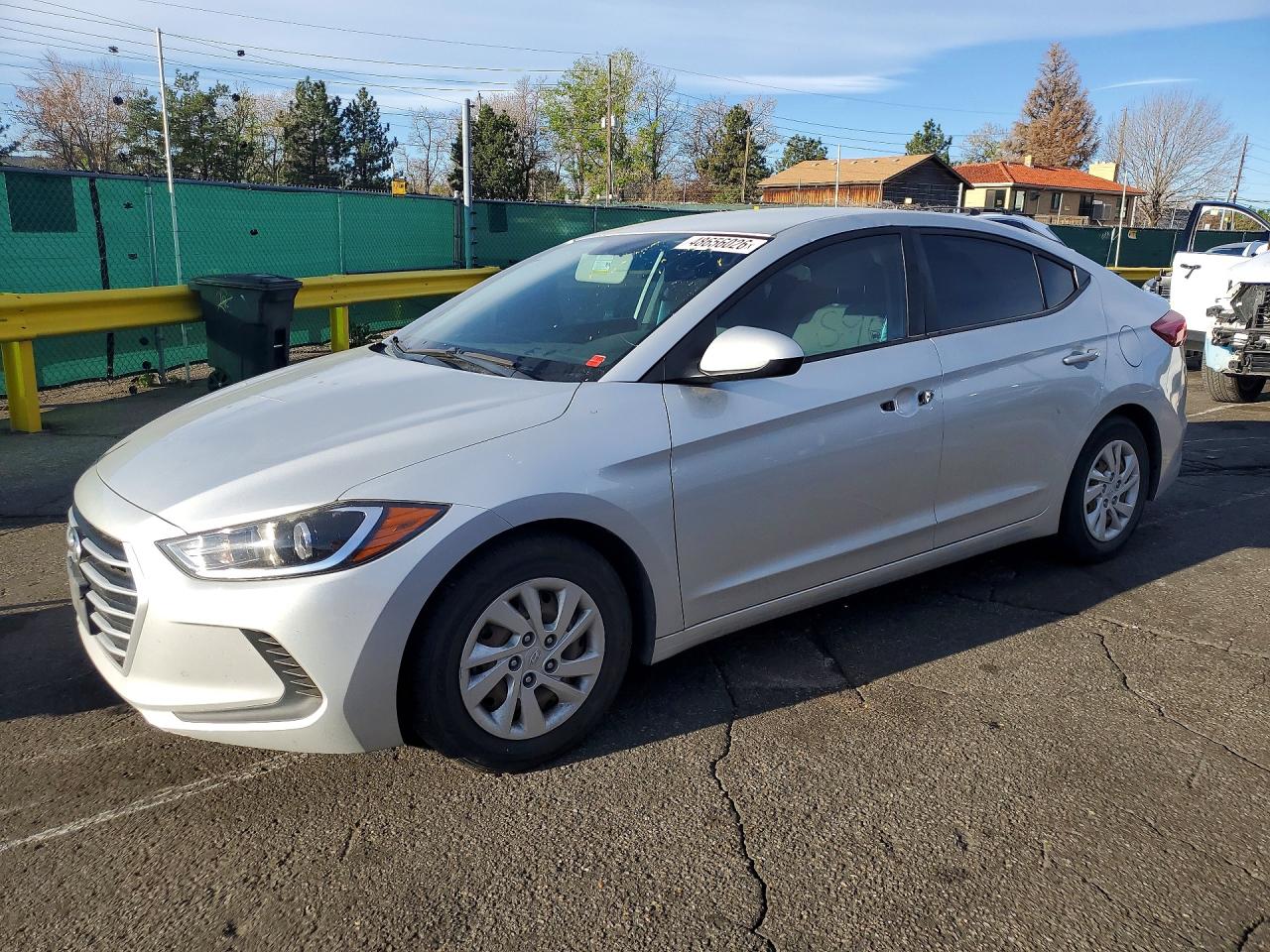 2018 Hyundai Elantra SE, VIN 5NPD74LF4JH259566 — Rear end