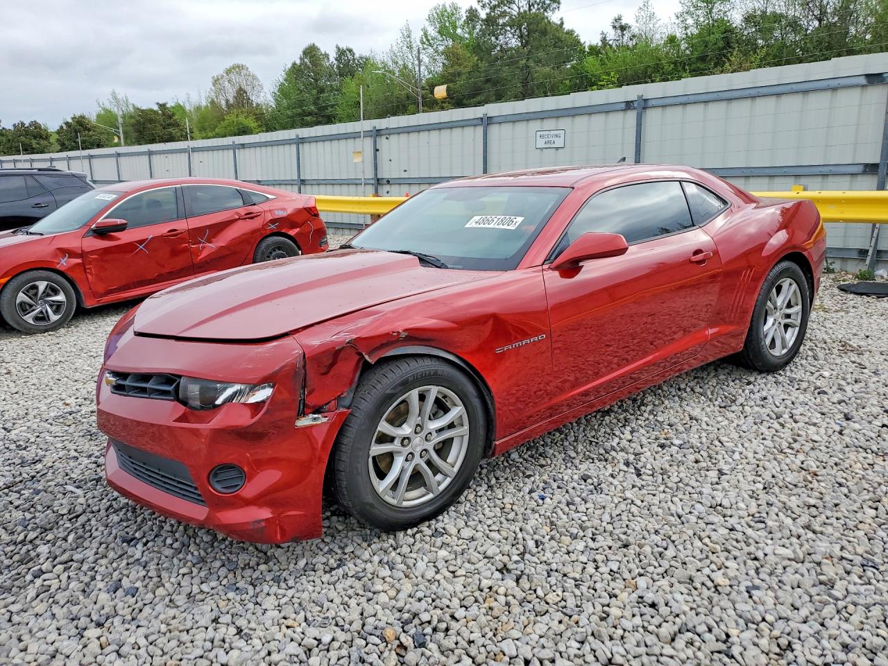 2015 Chevrolet Camaro LS, VIN 2G1FB1E3XF9309740 — Front end