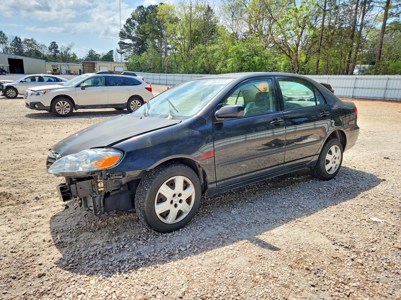 2007 Toyota Corolla CE, VIN JTDBR32EX70110931 — Front end