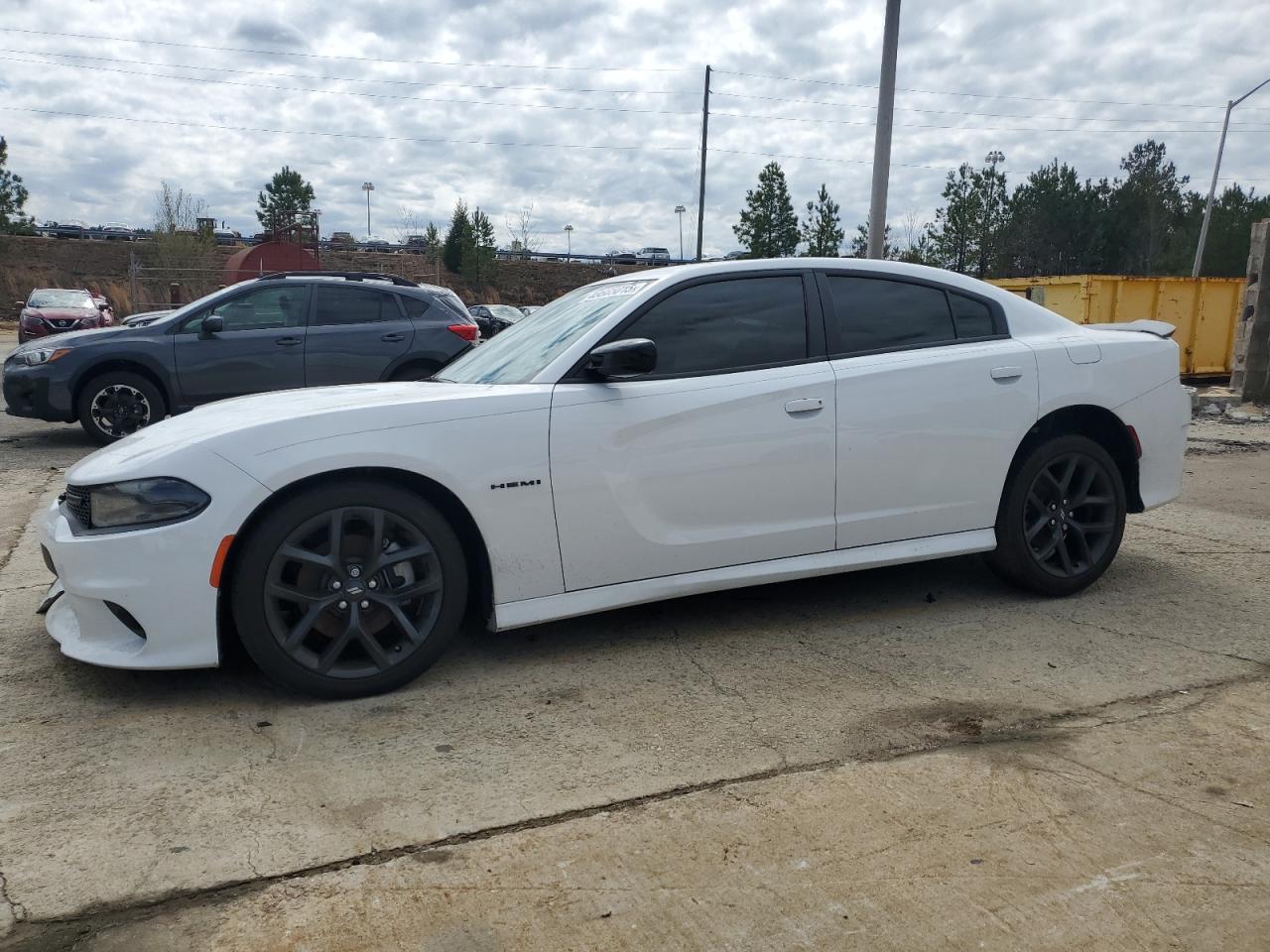 2021 Dodge Charger R/T, VIN 2C3CDXCT8MH684561 — Front end