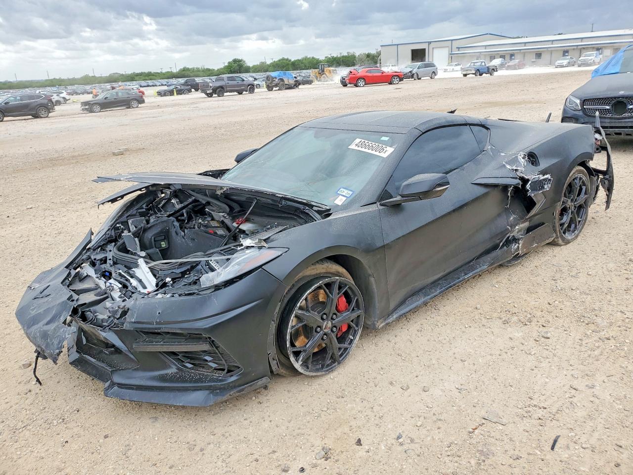 2022 Chevrolet Corvette 3LT, VIN 1G1YC2D49N5109062 — Front end