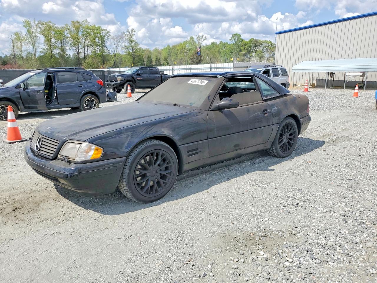 1999 Mercedes-Benz SL 500, VIN WDBFA68F4XF176526 — Burn