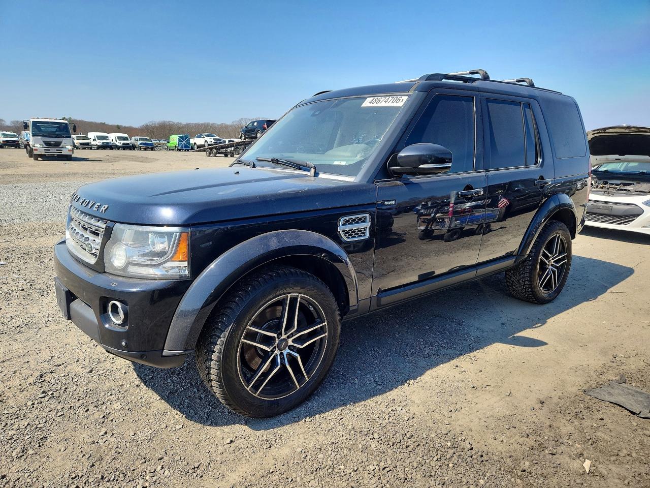 2014 Land Rover LR4 Lux, VIN SALAK2V65EA731251 — Normal wear