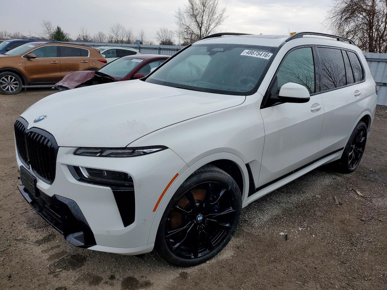 2025 BMW X7 xDrive40i, VIN 5UX23EM03S9Z35937 — Front end
