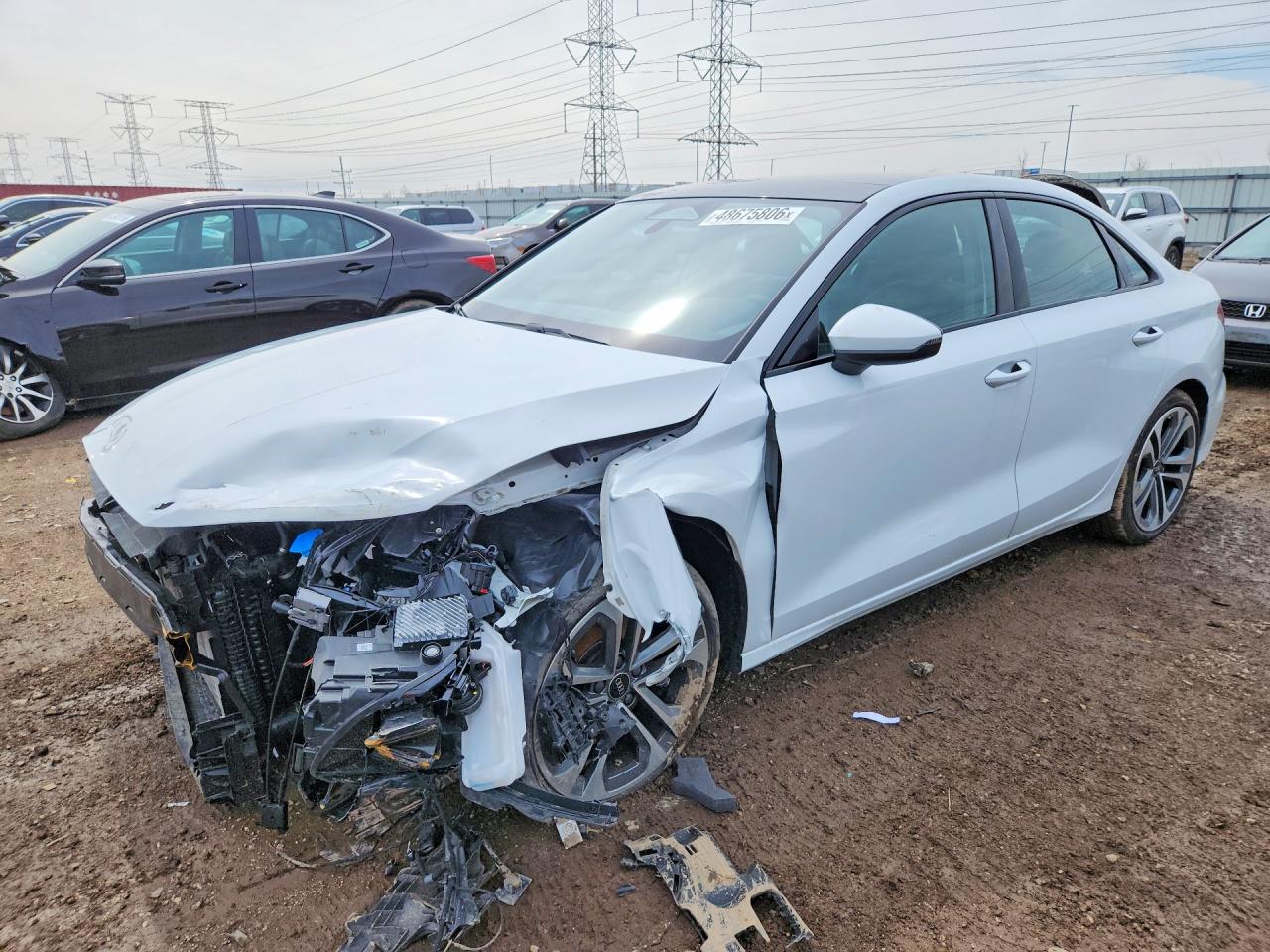 2026 Audi A3 Premium Plus, VIN WAUGUDGY6TA023591 — Front end