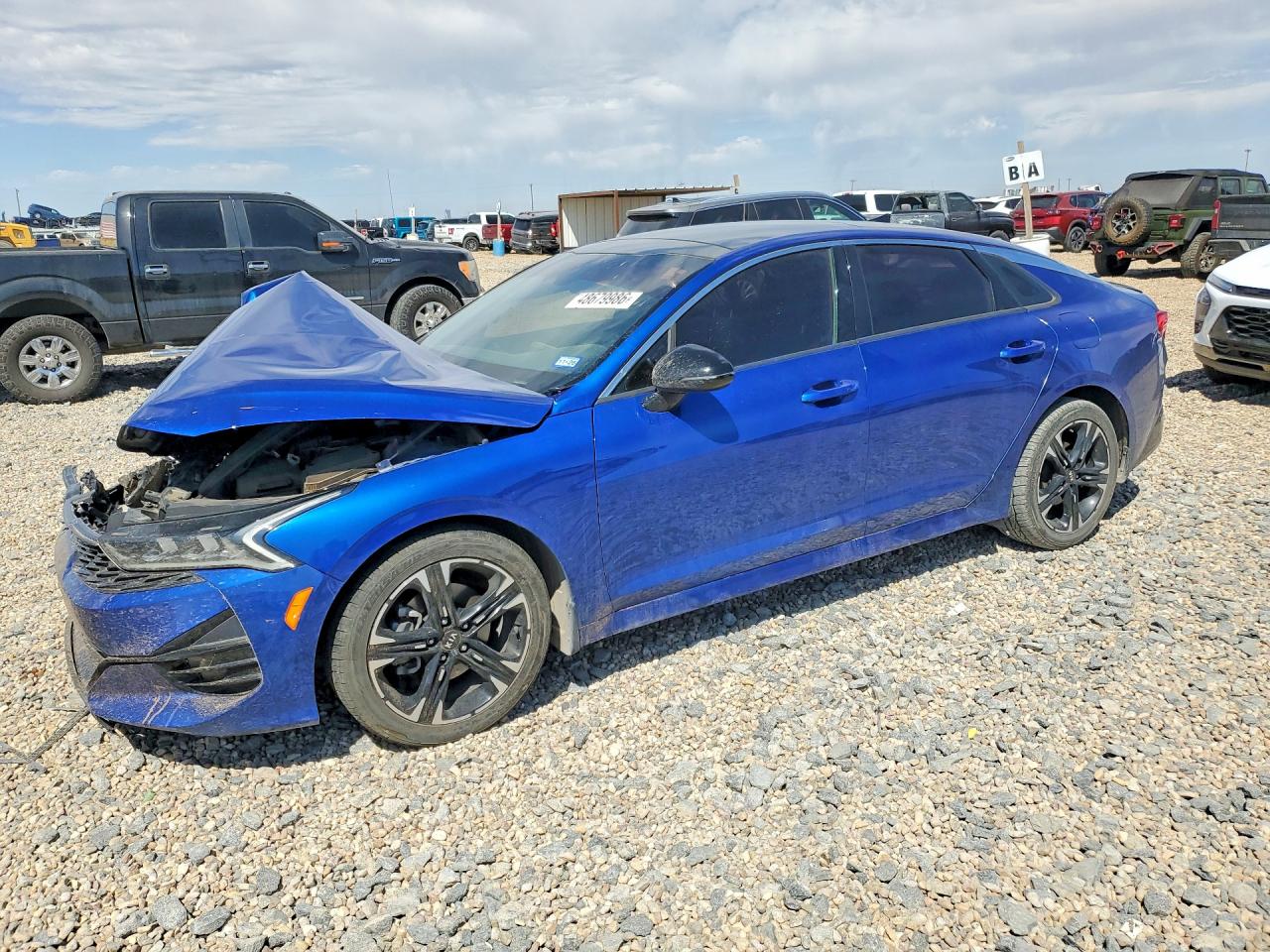 2021 Kia K5 GT-Line, VIN 5XXG64J20MG012139 — Front end