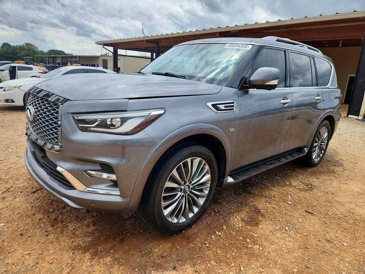 2019 Infiniti QX80 Luxe, VIN JN8AZ2NF3K9680515 — Minor dents and scratches