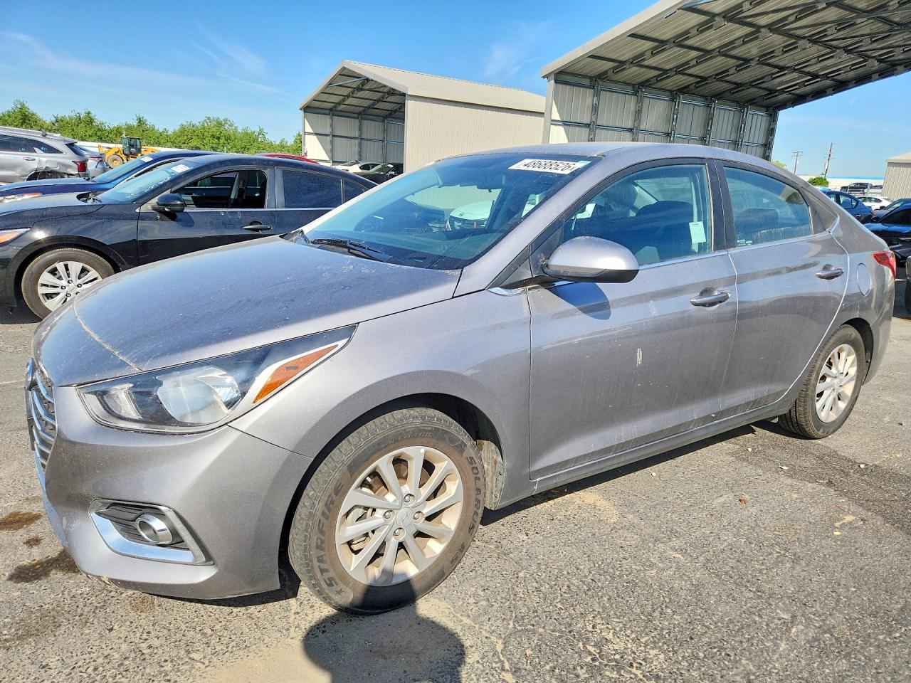 2022 Hyundai Accent SE, VIN 3KPC24A64NE188134 — Side