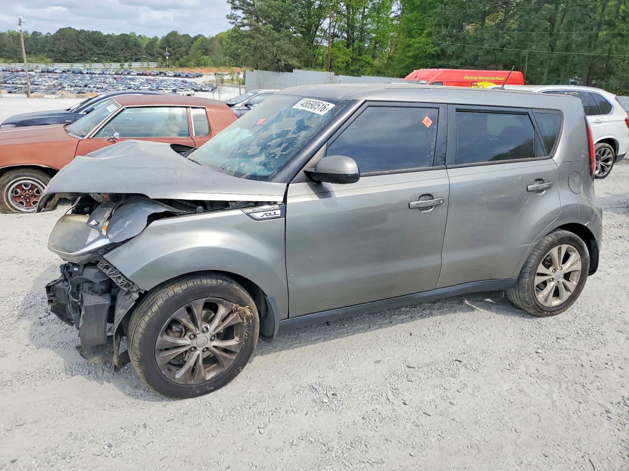 2015 Kia Soul +, VIN KNDJP3A50F7192791 — Front end