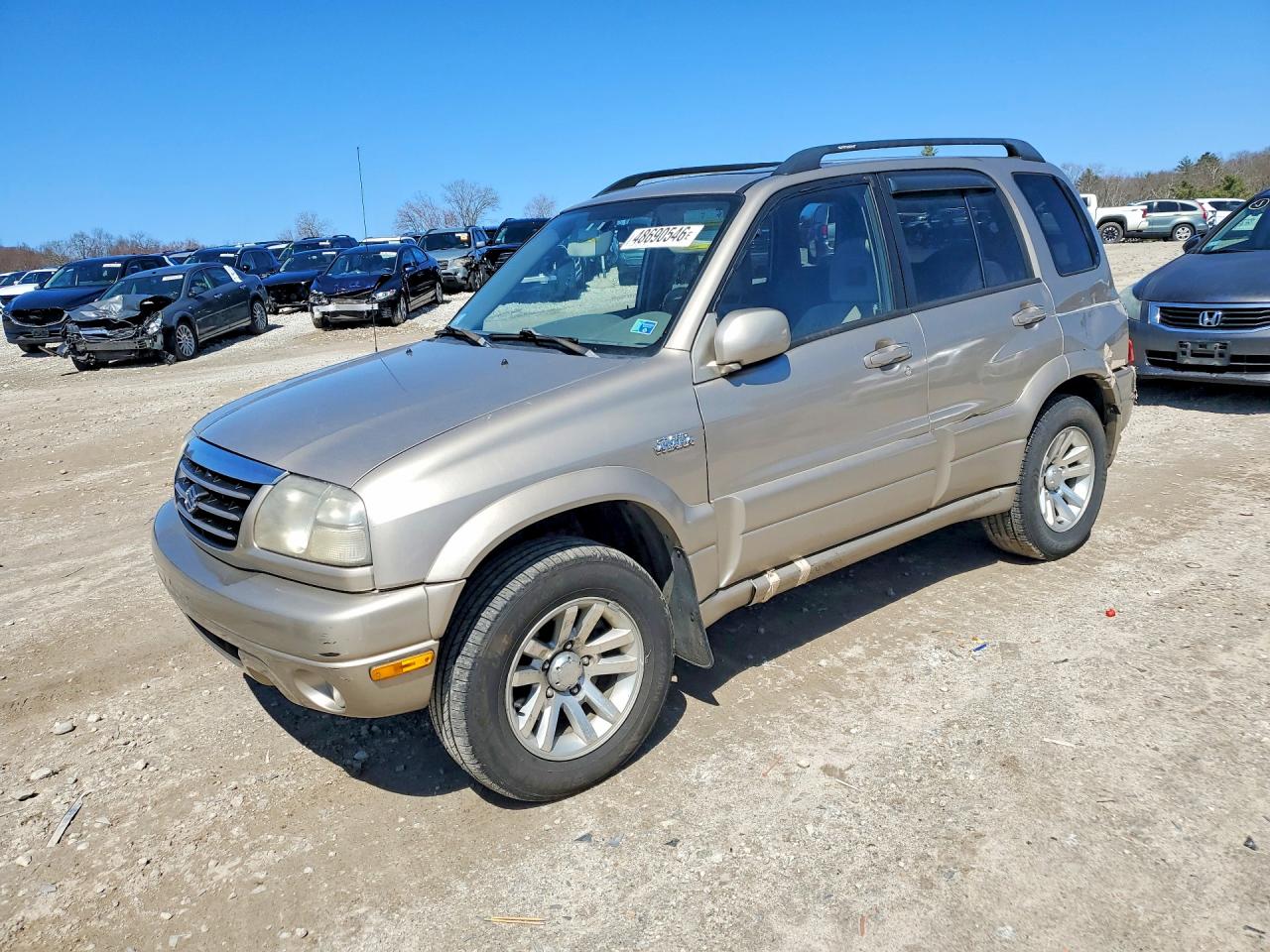 2004 Suzuki Grand Vitara LX, VIN JS3TD62V544103542 — Зад