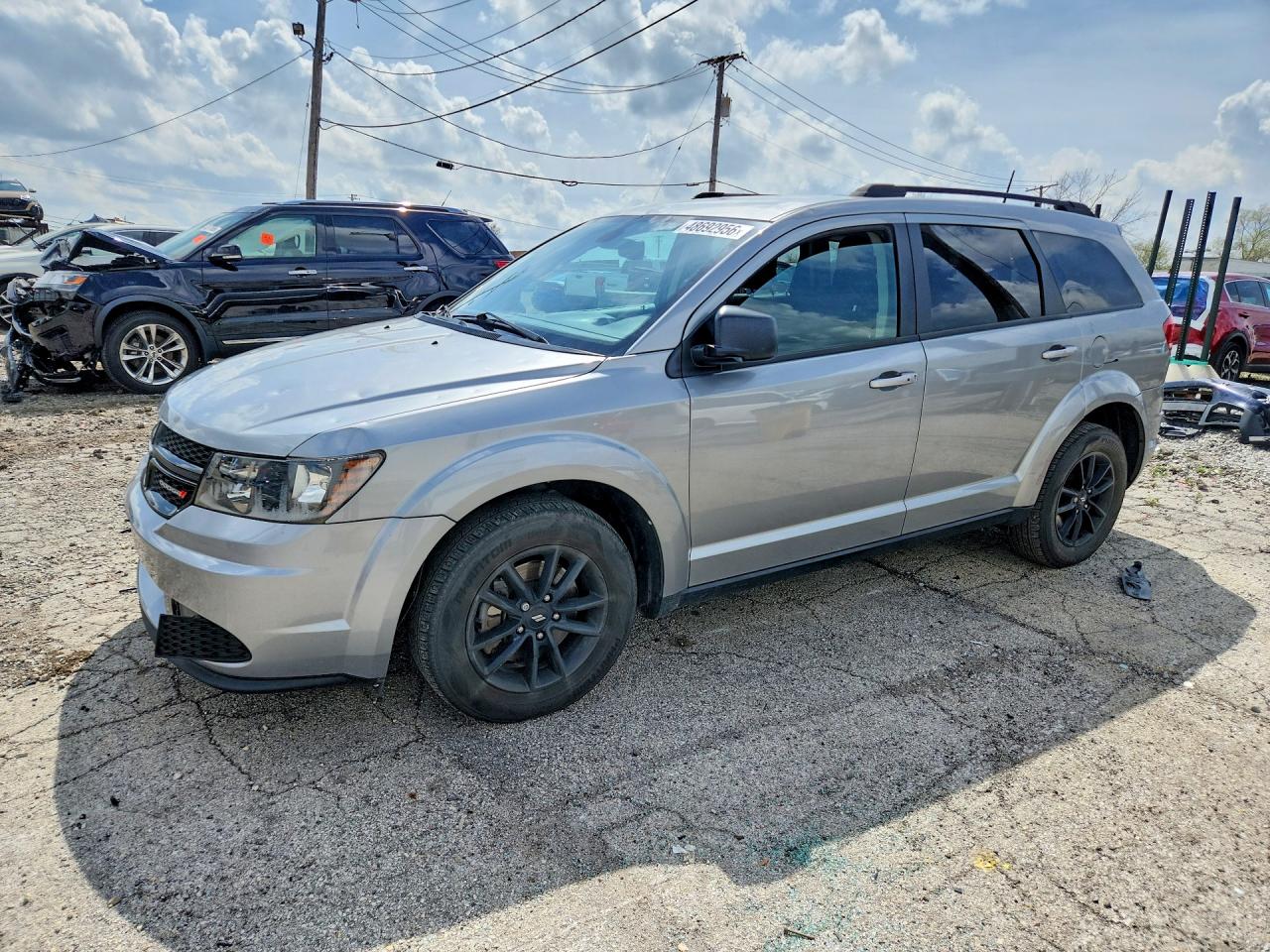 2020 Dodge Journey SE Value, VIN 3C4PDCAB8LT249299 — Hail