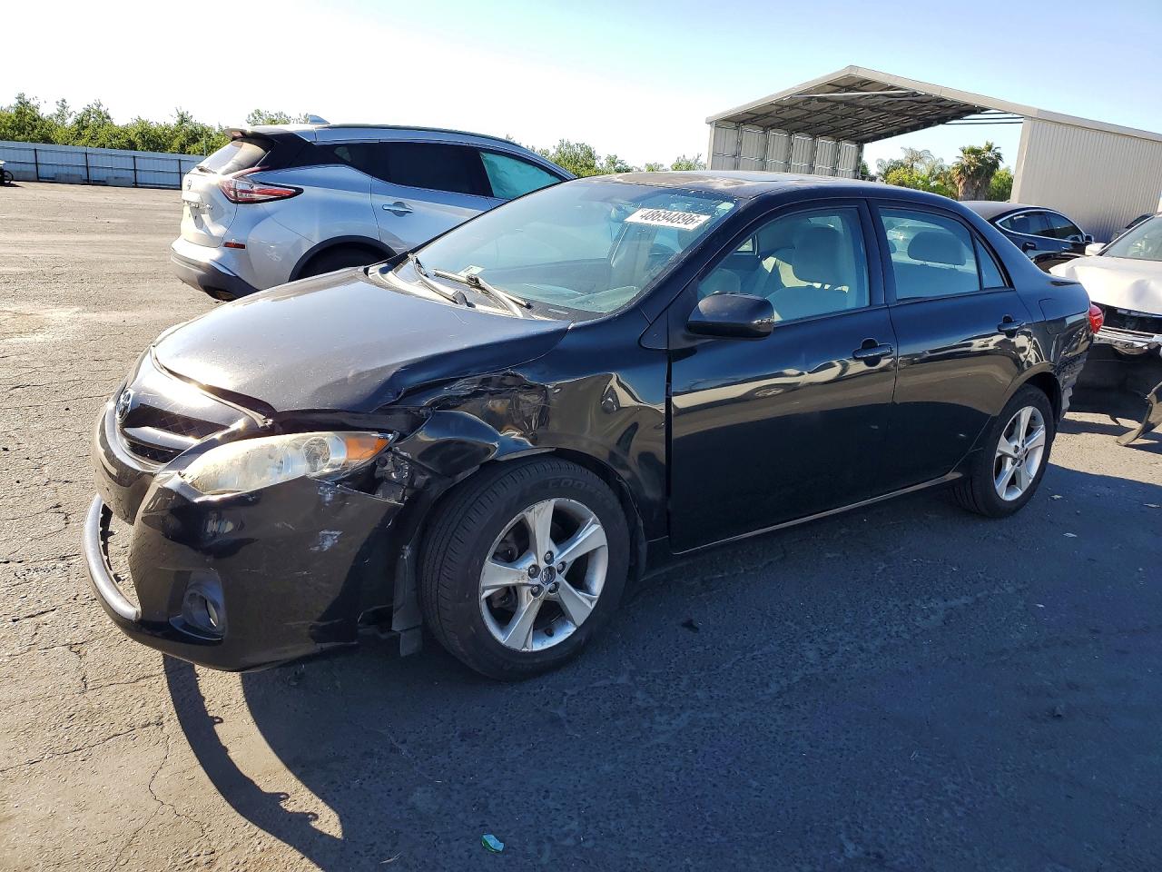 2011 Toyota Corolla LE, VIN 2T1BU4EEXBC571528 — Rear end