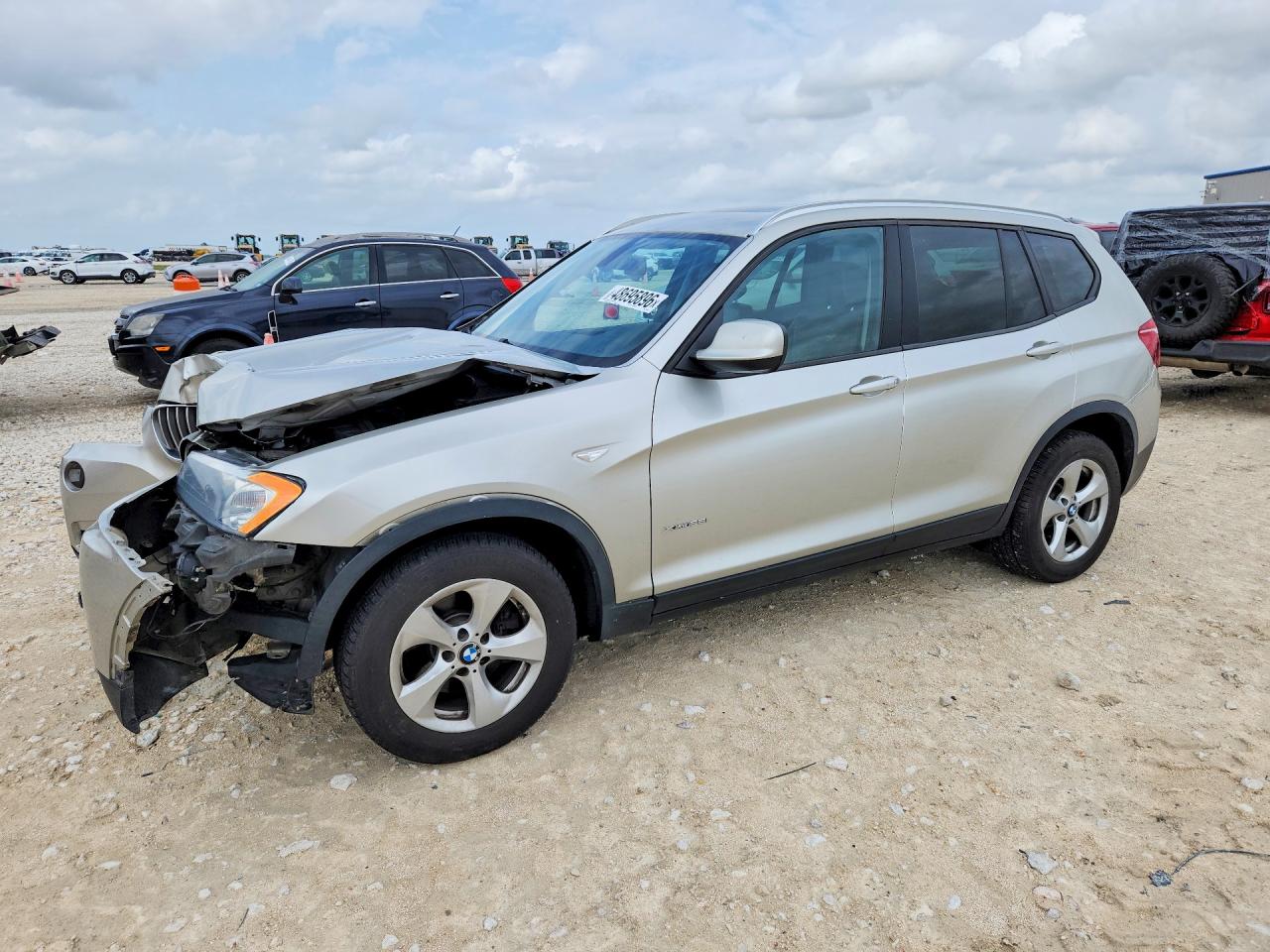 2012 BMW X3 28i, VIN 5UXWX5C5XCL718487 — Перед
