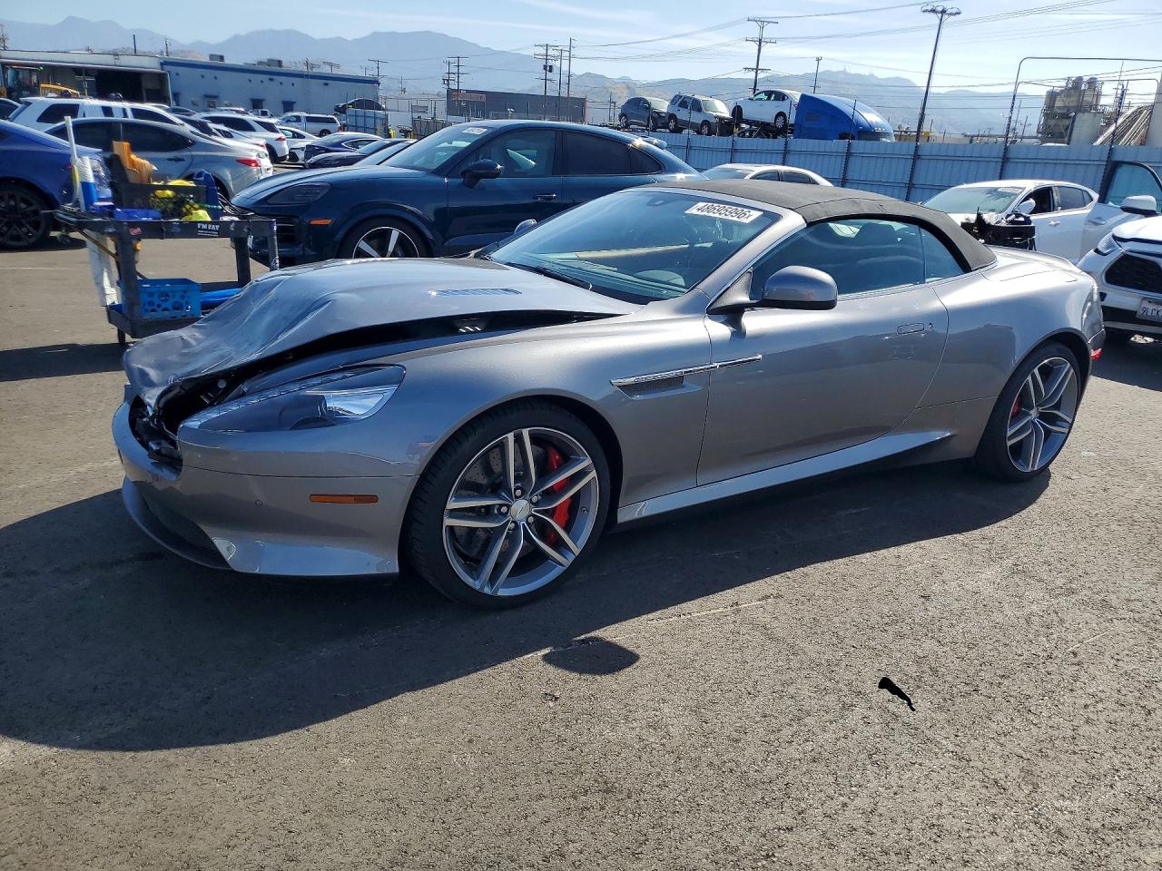 2014 Aston Martin DB9, VIN SCFFDABM8EGB15985 — Front end