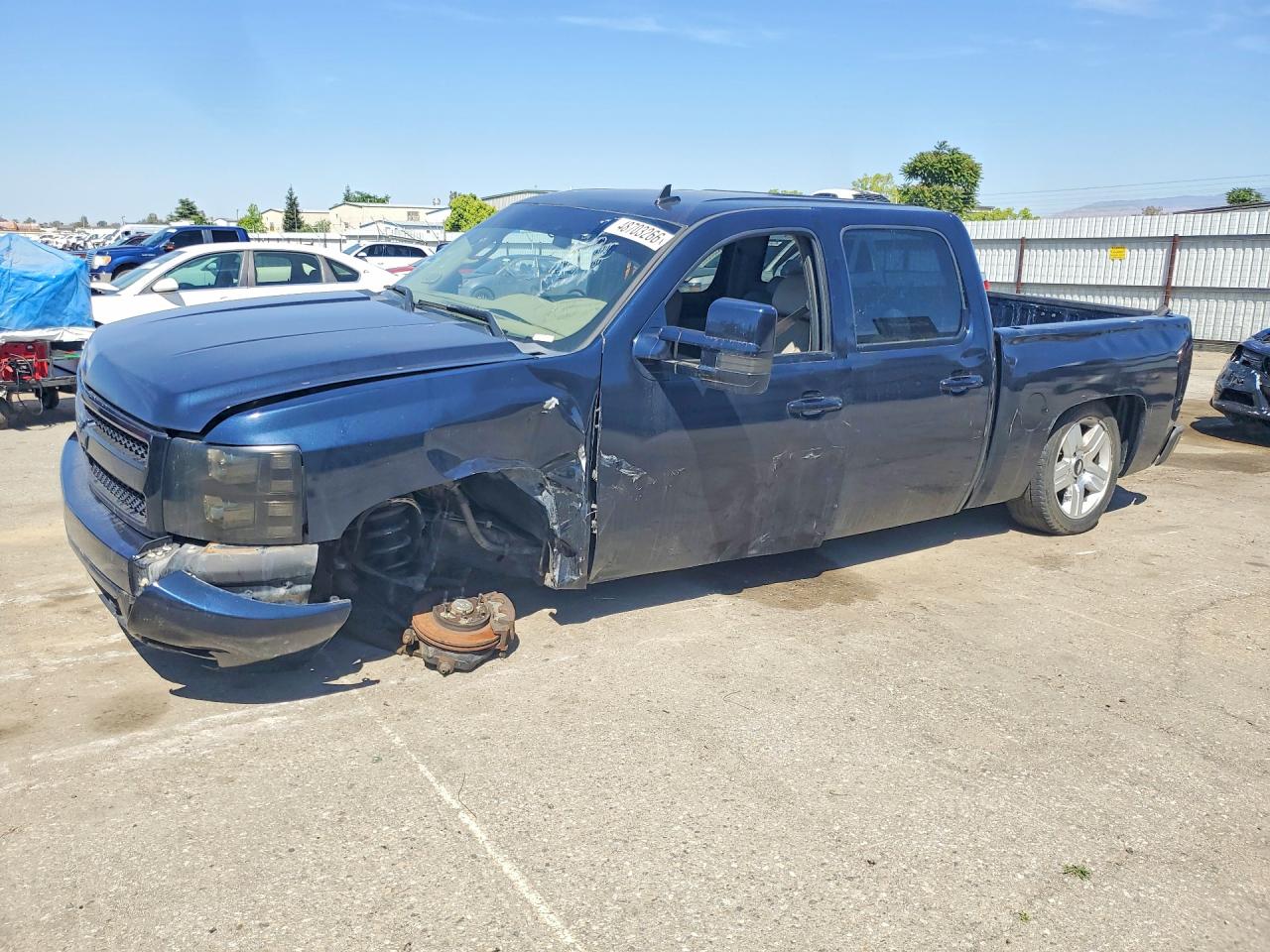 2008 Chevrolet Silverado 1500 1LT, VIN 2GCEK133981333552 — Перед