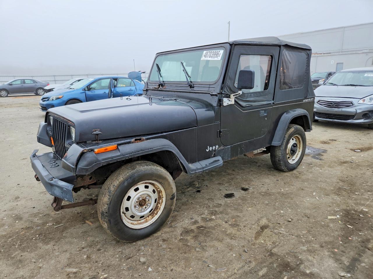 1994 Jeep Wrangler S, VIN 1J4FY19P4RP470362 — Normal wear