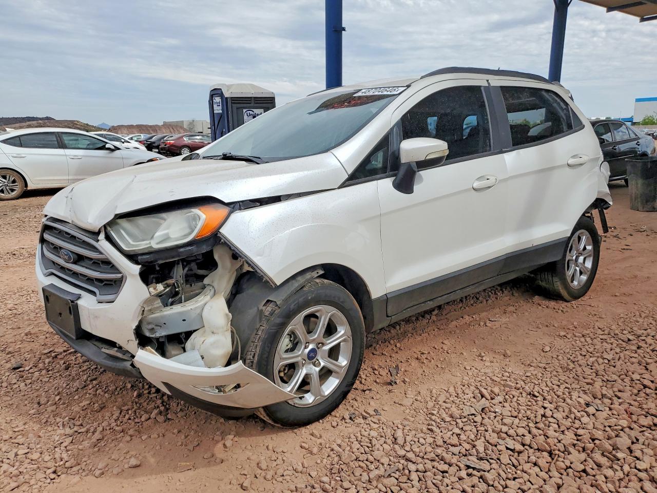 2019 Ford EcoSport SE, VIN MAJ3S2GE2KC279818 — Rear end