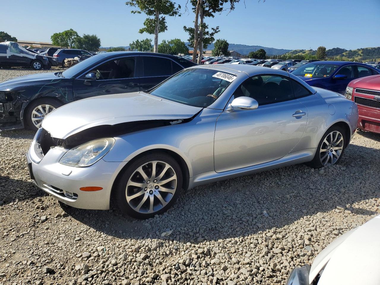 2008 Lexus SC 430, VIN JTHFN45Y589018663 — Front end