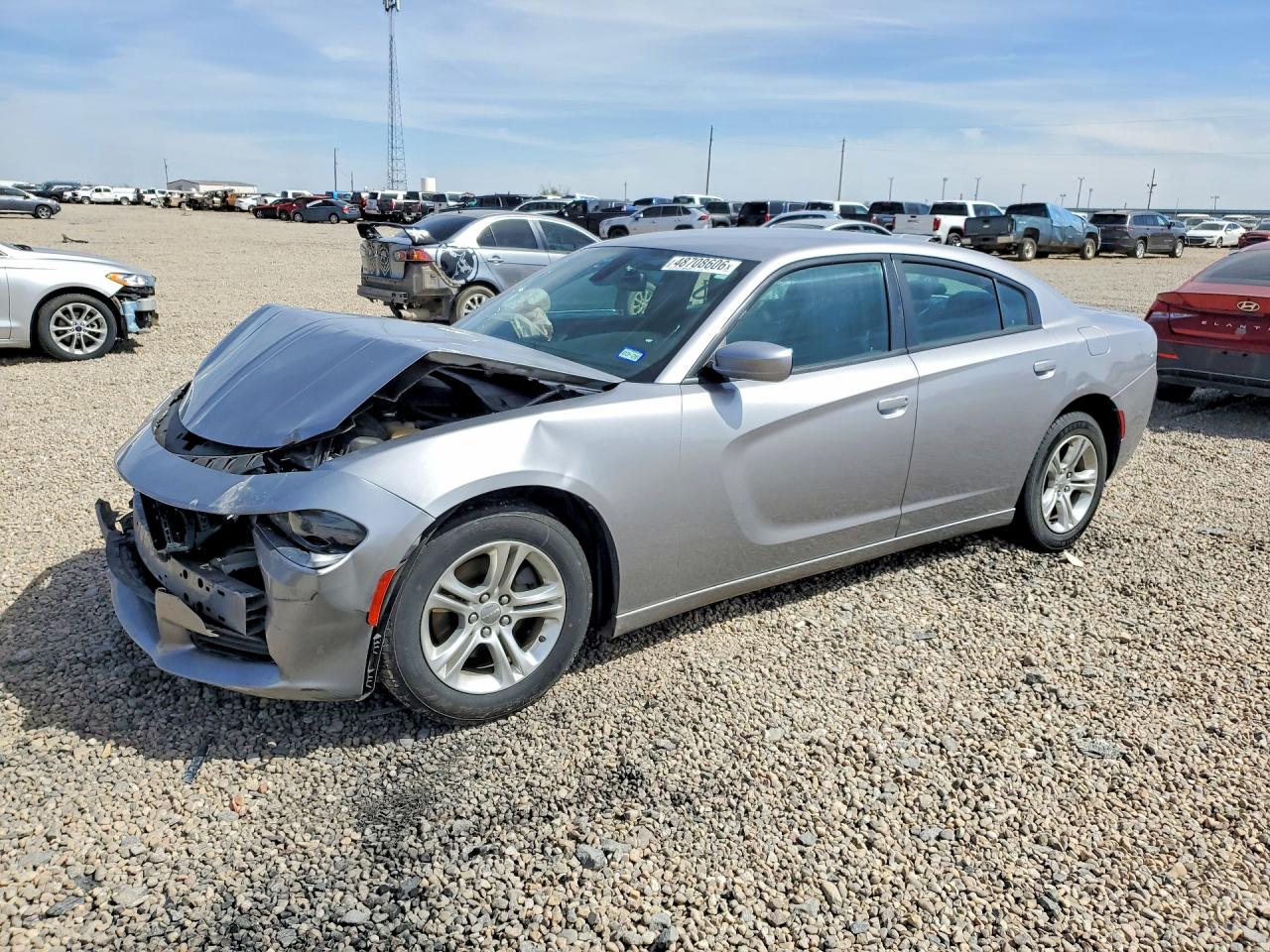 2015 Dodge Charger SE, VIN 2C3CDXBG6FH866055 — Front end