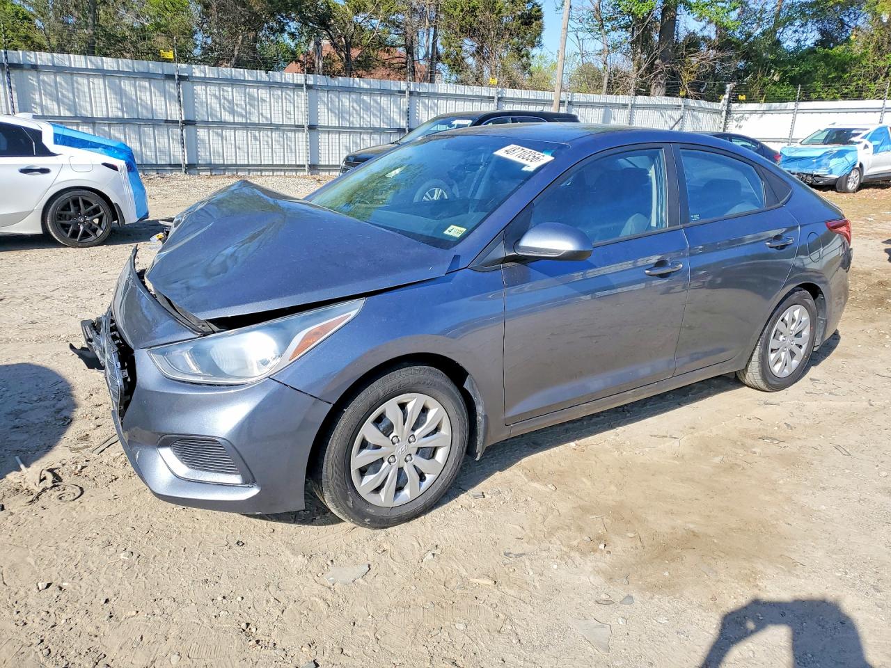 2020 Hyundai Accent SE, VIN 3KPC24A62LE103370 — Front end