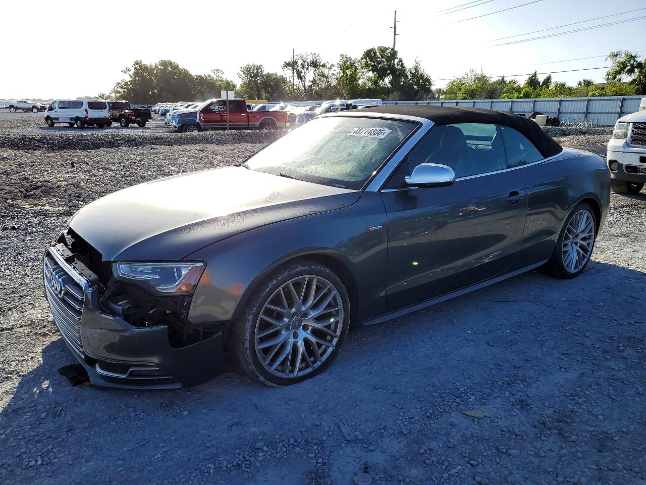 2015 Audi S5 Premium Plus, VIN WAUCGAFH6FN004185 — Перед