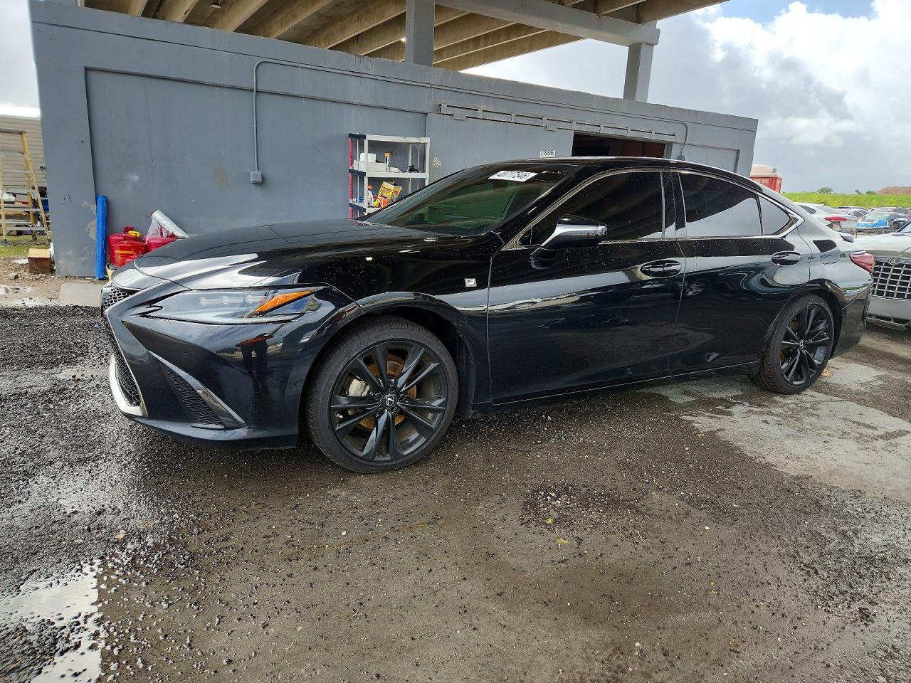 2023 Lexus ES 350 F Sport, VIN 58AJZ1B19PU141078 — Мелкие вмятины и царапины