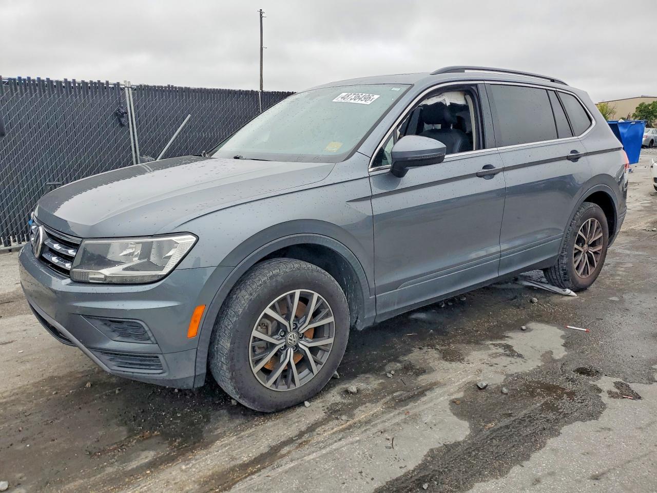 2019 Volkswagen Tiguan SE, VIN 3VV2B7AX7KM076548 — Partial repair