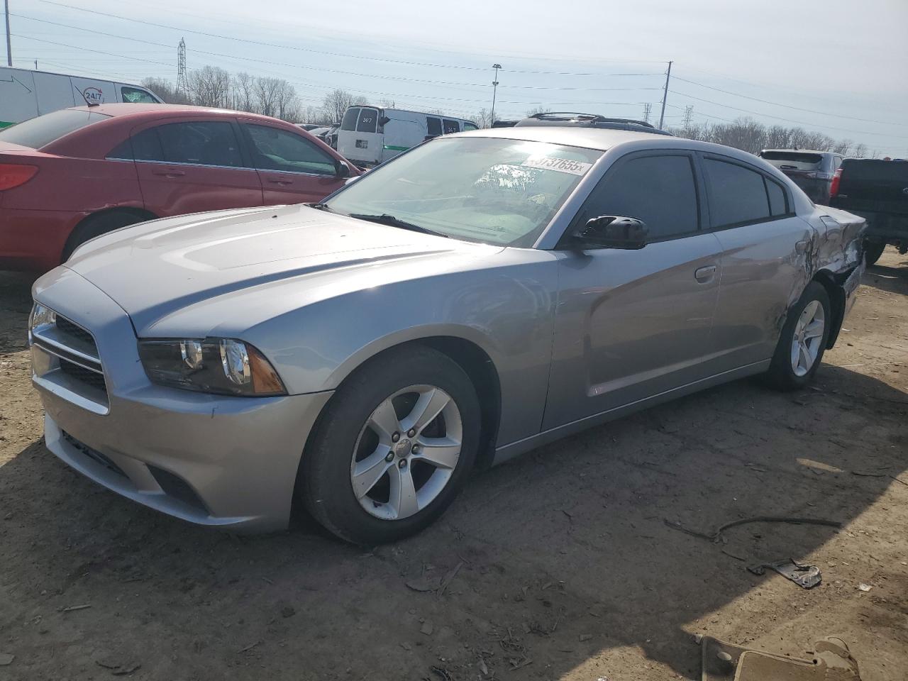 2013 Dodge Charger SE, VIN 2C3CDXBG1DH688522 — Rear end