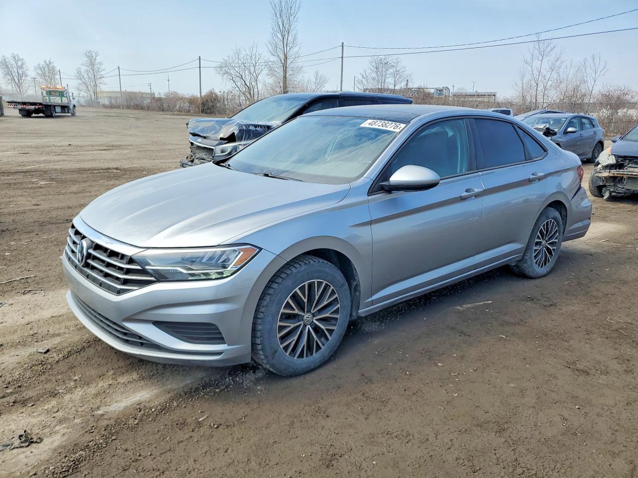 2020 Volkswagen Jetta SEL, VIN 3VWEB7BU0LM066622 — Rear end