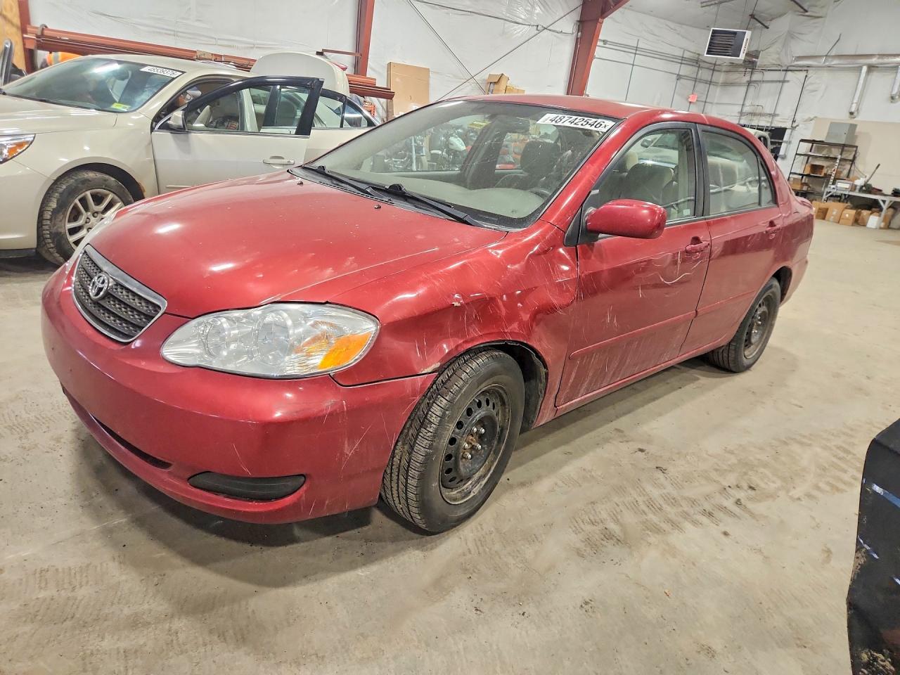 2008 Toyota Corolla CE, VIN 2T1BR32E48C888830 — Roof