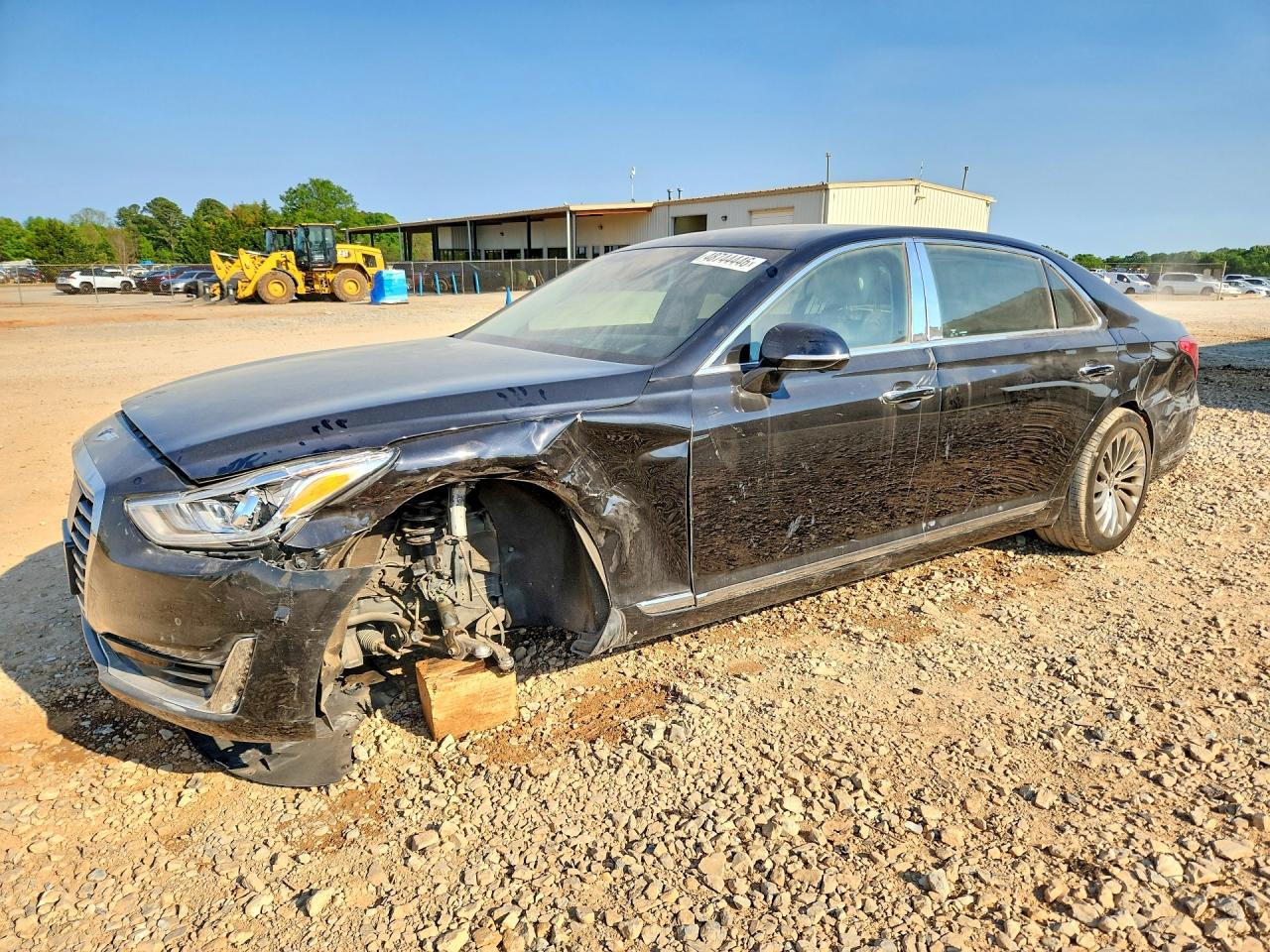 2019 Genesis G90 Premium, VIN KMTF34JA3KU058746 — Front end