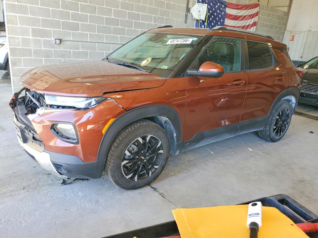2021 Chevrolet TrailBlazer LT, VIN KL79MPS23MB061532 — Front end